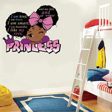 Totally Inspiring Girls Quote Wall Decal For Bedroom And Playroom Decor Pink Room Sticker Removable Easy Peel And Stick Art