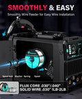 145 Amp 4 In 1 MIG Welder Dual Voltage 110V 220V Gas And Gasless Flux Core MIG Stick And Lift TIG Multiprocess Beast Portable Inverter