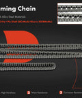 11 Piece Timing Chain Kit With Sprocket And More For Honda 2.4L DOHC 4 Cylinder Engines Ready To Get Your Timing Back On Track