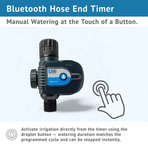 Product image of Bluetooth Hose End Timer With Smart Control for Wireless Irrigation Automation