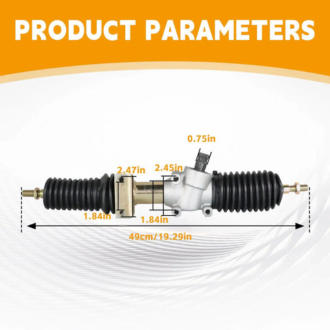 Steering Rack Assembly Replacement For Ranger XP 900 2013 2019 And Ranger 900 2017 2018 With Durable Steel Construction
