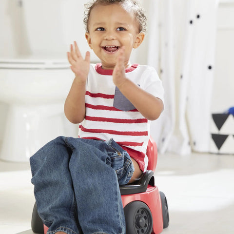 Race Car Design Toddler Potty Training Toilet With Detachable Seat And Splash Shield Slick No Fuss Cleanup Kids Bathroom Chair For Little Champions Aged Eighteen Months Plus Ready To Roll Big Kid Win