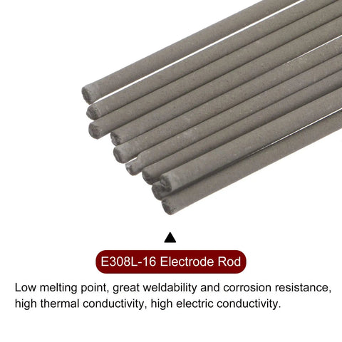 E308L-16 Stainless Steel Welding Rod 1/16 Inch by 10 Inch Electrodes A102 for welding stainless and galvanized steel
