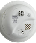 Top view of Hardwired Heat Alarm With Battery Backup, Interconnects With Other Hardwired Alarms, 135 Degree Fahrenheit Sensing.