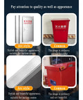 Top Drawer Rock Solid 304 Stainless Steel Fire Extinguisher Storage Cabinet Wall Mount Dual Holder showing arc style and common designs.