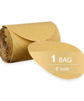Stikit Paper Disc Roll 236U P80 C Weight 6 Inch Adhesive Backing, abrasive discs rolled, ideal for sanding and finishing.
