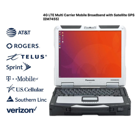 Built Like A Tank Rugged Laptop Toughbook CF 31 MK5 with 13 inch screen and 4G LTE connectivity.