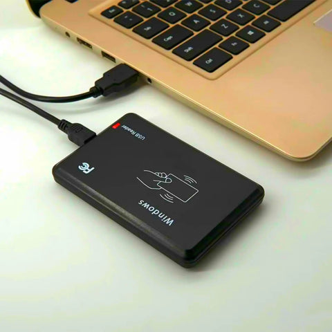 125KHz RFID Reader Card Scanner With USB Proximity Card Emulation And Keyboard Emulation For EM4100 And 1326 Family Cards