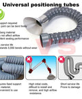 Top Shelf Flexible Duct Collector Arm For Fume Extraction With No Sweat Setup 4 6 And 8 Inch Adjustable Hose Kit, flexible tubing for dust collection.