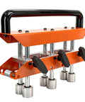 Sheet Metal Roller Bender For 0 To 90 Degrees, Dual Station Edge Roller Kit For Home Metalworking, heavy-duty build