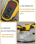 Cordless Tile Vibration Leveling Machine For 20V Battery With 8 Speed Settings 150W Tiler Vibrator LCD display and suction cup