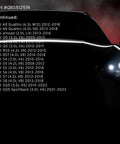 Audi model compatibility list for Heavy-Duty Front And Rear Wheel Bearing And Hub Assembly Plug-And-Play, part #QBS512574.