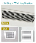 Dead Simple No Hassle Removable Air Grille Access Panel 30 By 34 Inch Drywall Hatch for ceiling and wall applications.