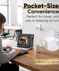 Small European To American Outlet Plug Adapter For Europe To USA Canada Travel Power Plug Schuko Type E And Type F Compatible
