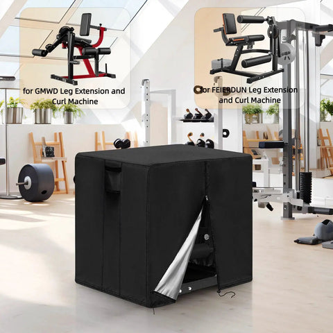 Heavy Duty Waterproof Leg Extension And Curl Machine Cover For Home Gym Use 600D Dustproof Bench Shield indoor setup