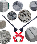 Badass Heavy Duty Granite Moving Clamps And Stone Paver Lifter With Tough Manganese Steel Build lifting various stone and steel slabs.