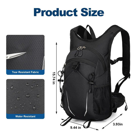 10L Ultra Light Hiking Daypack For Men And Women With Chest Strap Compact Mini Backpack, water and tear resistant nylon