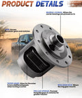 Limited Slip Differential Locker For GM 8.5 And 8.6 Inch Axles With 30 Spline 2.73 And Up Gear Ratio Fits Chevy Avalanche And Silverado Posi Unit Premium Install Kit Included showing spider gears and preload springs.