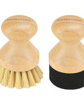 Top Tier Cutting Board Care Set Featuring Hella Sturdy Sisal Scrub Brush And Smooth Wood Oil Applicator For Kitchen Hardwood Conditioning And No Sweat Weekly Cleaning Routines. Set includes bamboo scrub brush with sisal bristles and smooth applicator.