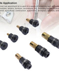The Ultimate Hand Rivet Nut Tool Kit That Is Totally Radical For Furniture Pros Includes Seven Sizes From M3 To M12 So You Can Pop Nuts On Metal Sheets And Heavy Duty Pipes With Zero Stress And Maximum Flexibility Today. hand rivet nut tool kit, M3-M12, hardened carbon steel, for metal sheet and pipe installation