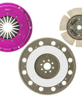 Heavy Duty Single Clutch And Flywheel Kit For 2011 2017 Ford Mustang 5.0L V8 with ceramic disc and metallic flywheel.