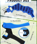 2 Pack Drip Irrigation Tubing Hole Punch Tool For 16/20mm PE Pipe Hand Punch with ergonomic handle and sharp metal tip