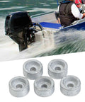 5 Pcs Marine Round Zinc Anodes For Suzuki Outboard 4 Stroke Motors, Anti Rust Engine Protection, Replacement Set, Premium Zinc Alloy