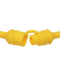 Boss Level Waterproof In Line Fuse Holder For Marine Rigs 20 Amp AGC Compatible bright yellow connectors for secure wiring.