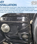 28mm Automatic Transmission Torque Converter Housing Access Hole Plug With 3 Tabs For GM 4L60E 4L65E 6L80 Transmission Fits Chevy Cadillac GMC Pontiac Buick Hummer Isuzu installed in transmission housing