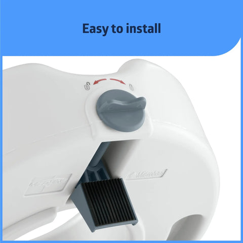 Hella Sturdy Raised Toilet Seat Adding Five Inches Tall Features Secure Locking Clamps Plus Non Slip Base For No Sweat Assembly Perfect Big Lift For Seniors Daily Use