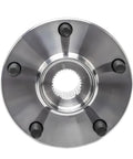 Drop In Front Wheel Bearing Hub Assembly Replacement For Toyota RAV4 2006 Through 2018 And Mirai 2016 Through 2020 And Scion Tc 2011 Through 2016 With Durable Wheel Bearing Hub Kit For Easy Install And Smooth Quiet Ride, top view showing bolt pattern
