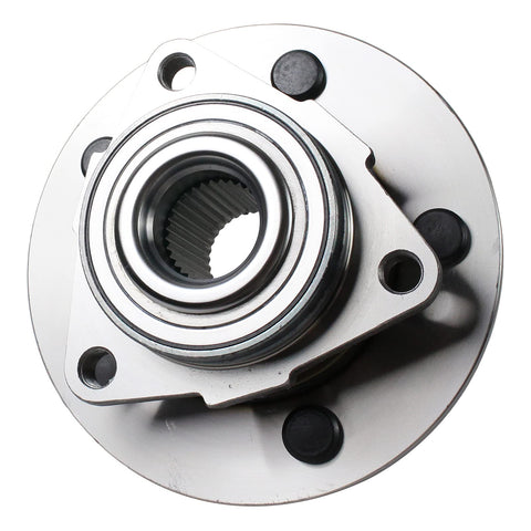 Front Wheel Hub And Bearing Assembly For 2002 To 2008 Dodge Ram 1500 With 5 Lugs Non ABS High Quality Replacement Front Hub Bearing For 2WD And 4x4 Trucks
