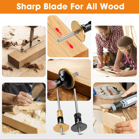 Dead Nuts Accurate Adjustable Wheel Marking Gauge For Woodworking Smooth Operator Scribe Tool Solid Brass Build in use for precise wood scoring.