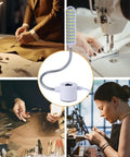 30 LED Sewing Machine Light With Flexible Gooseneck And Magnetic Mount for crafting and sewing tasks
