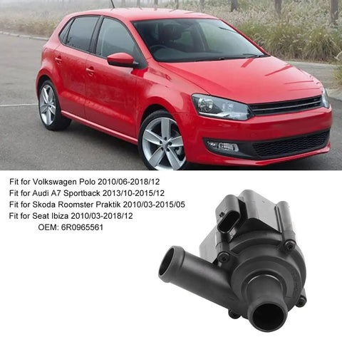 Torvex Auxiliary Water Pump Electric Coolant Circulation Replacement For Audi A1 RS5 RS7 Sportback 2013-2018 OE 6R0965561 Cooling System Restore Flow And Boost Performance Now