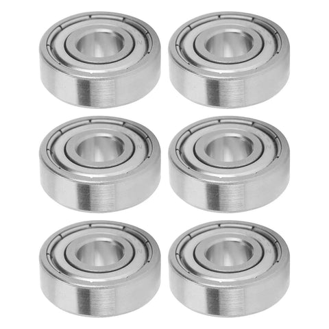 10 Pack Stainless Steel Ball Bearings 7x19x6mm For Roller Skates, Skateboards, Longboards, Inline Skates And Electric Scooters