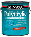 Crystal Clear Polycrylic Protective Finish For Interior Wood Surfaces Like Woodwork Furniture Doors And Cabinets