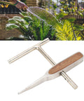 Stainless Steel Manual Wire Clamp Tool For Home Auto Pipeline And Industrial Repairs Heavy Duty Wire Gripper For Securing Parts And Holding Materials Steady During Assembly To Prevent Slippage And Ease Tightening, stainless steel handle with wood grip