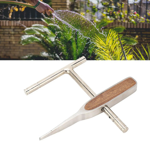 Stainless Steel Manual Wire Clamp Tool For Home Auto Pipeline And Industrial Repairs Heavy Duty Wire Gripper For Securing Parts And Holding Materials Steady During Assembly To Prevent Slippage And Ease Tightening, stainless steel handle with wood grip