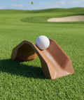 Mini Golf Obstacle Arch For Backyard Putting Green, Portable Challenge Course, Over Or Under Shot Option with golf ball