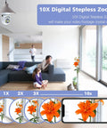 Outdoor 2MP Light Bulb Security Camera Wireless 2 4G WiFi 360 Degree Light Bulb Camera in a modern living room setting