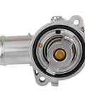 Beefed Up Aluminum Thermostat Housing Assembly Fits 2011-2021 Jeep, Dodge, RAM, Chrysler 3.6L And 3.2L V6 Engines front view