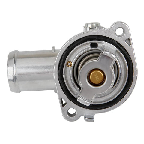 Beefed Up Aluminum Thermostat Housing Assembly Fits 2011-2021 Jeep, Dodge, RAM, Chrysler 3.6L And 3.2L V6 Engines front view