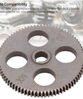 Built Like A Tank Steel Mini Lathe Spur Gear 80 Tooth with 12 mm bore and 83 mm outer diameter for mini lathes.