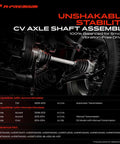 CV axle shaft assembly diagram for Honda Accord 2008-2014, Civic 2014 EX, Acura TSX 2009-2013, showing front-wheel-drive setup.