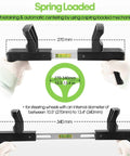 Universal Steering Wheel Level Alignment Tool For Cars Vans And Trucks - Spring Loaded, Fits Inner Diameter 270mm To 340mm