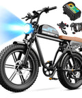 Adult Electric Bike With Dope Range And Smooth Pedal Assist For City Commutes And Weekend Rides, Long-Range Battery, 350W Motor, Hydraulic Disc Brakes