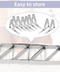 24 Pack Stainless Steel Tablecloth Clips For Outdoor Tables And Picnics, Rustproof Heavy Duty Clips, easy to store layout