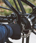 Badass Titanium Alloy Brake Bleeder Screw Set With Dust Caps For Motorcycles Mountain Road Bikes Dirt Rig Slick Fluid Bleed No Sweat, a close-up of installation.