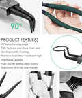 4 Piece Snap Ring Pliers With 500 C Clip Retaining Rings Set 7 Inch Internal External Circlip Pliers M4 To M28 Retaining Rings All In One Kit